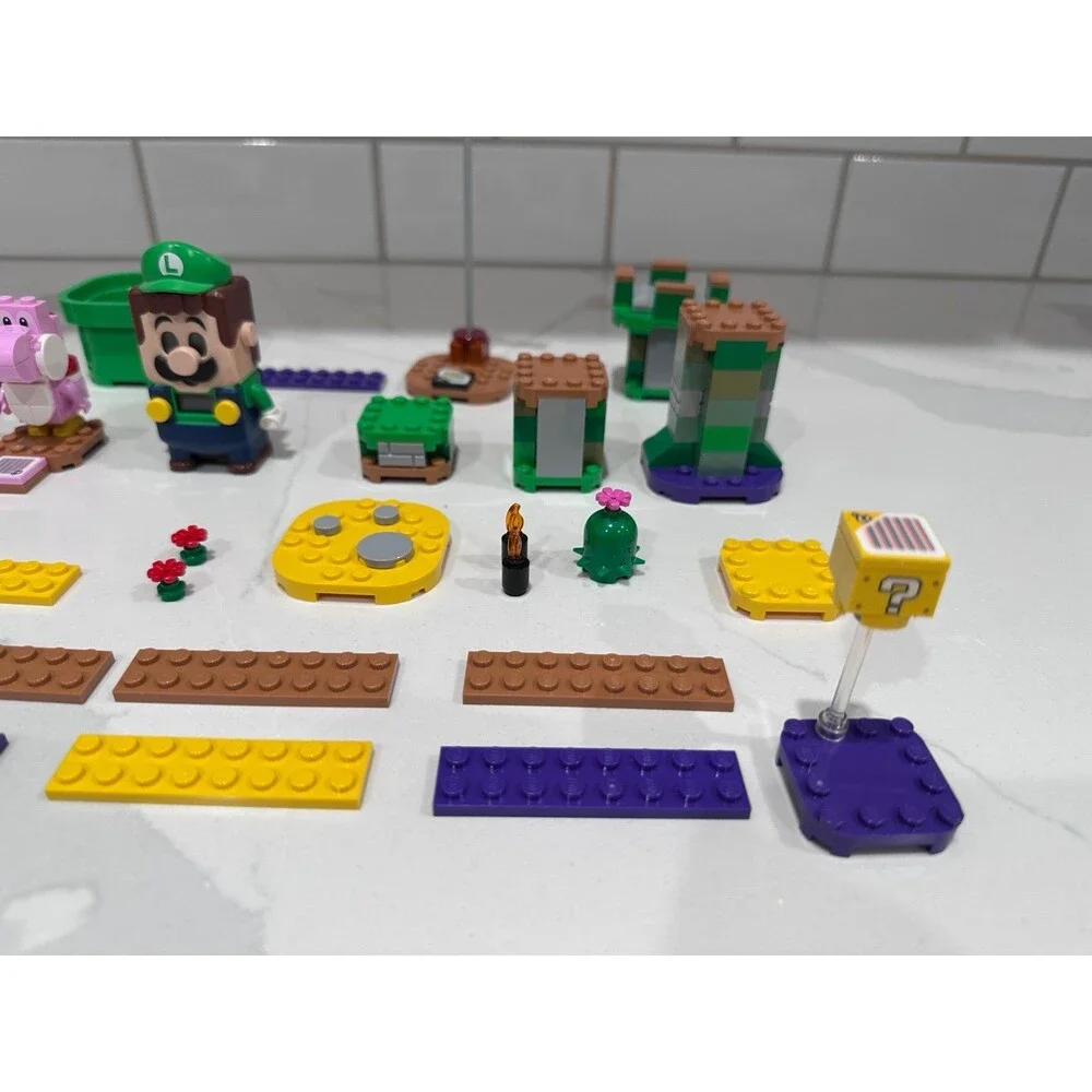 Retired Lego Adventures with Luigi Starter Course #71387 Super Mario Set